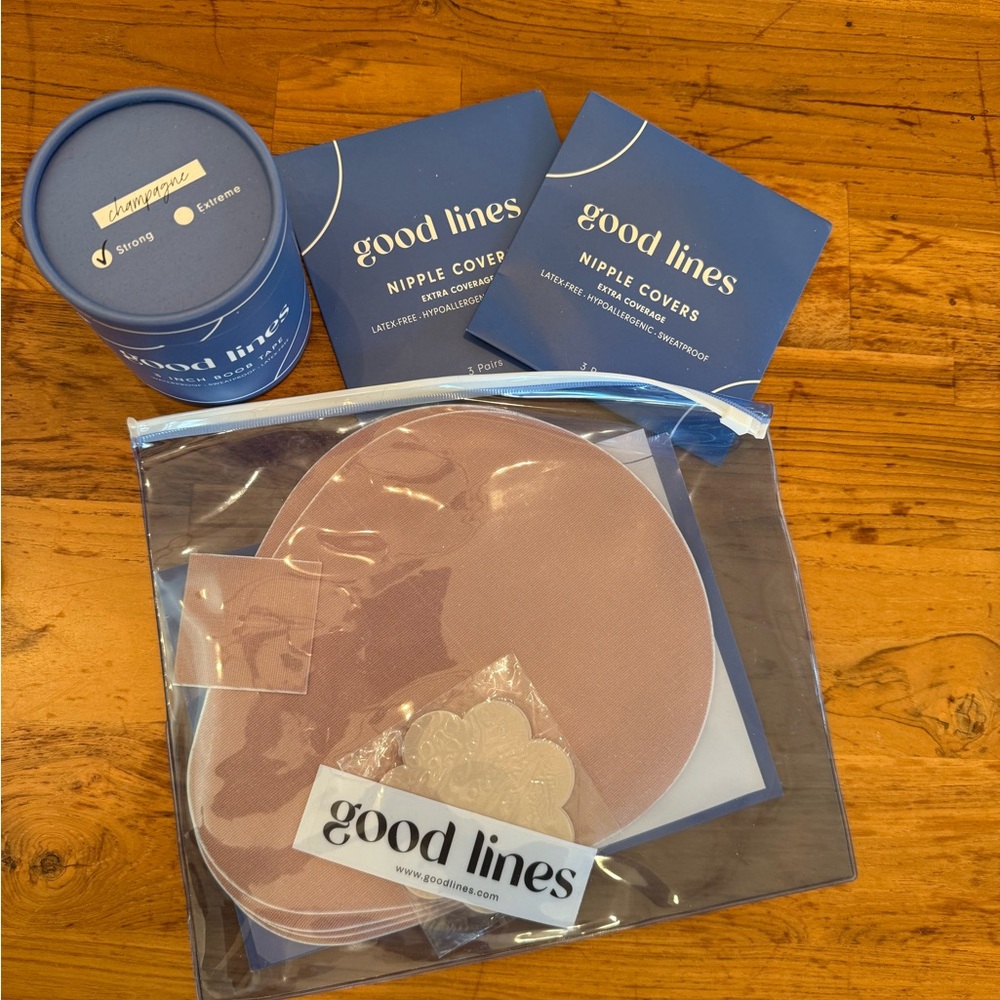 Good Lines Boob Tape and Nipple Covers - new in box